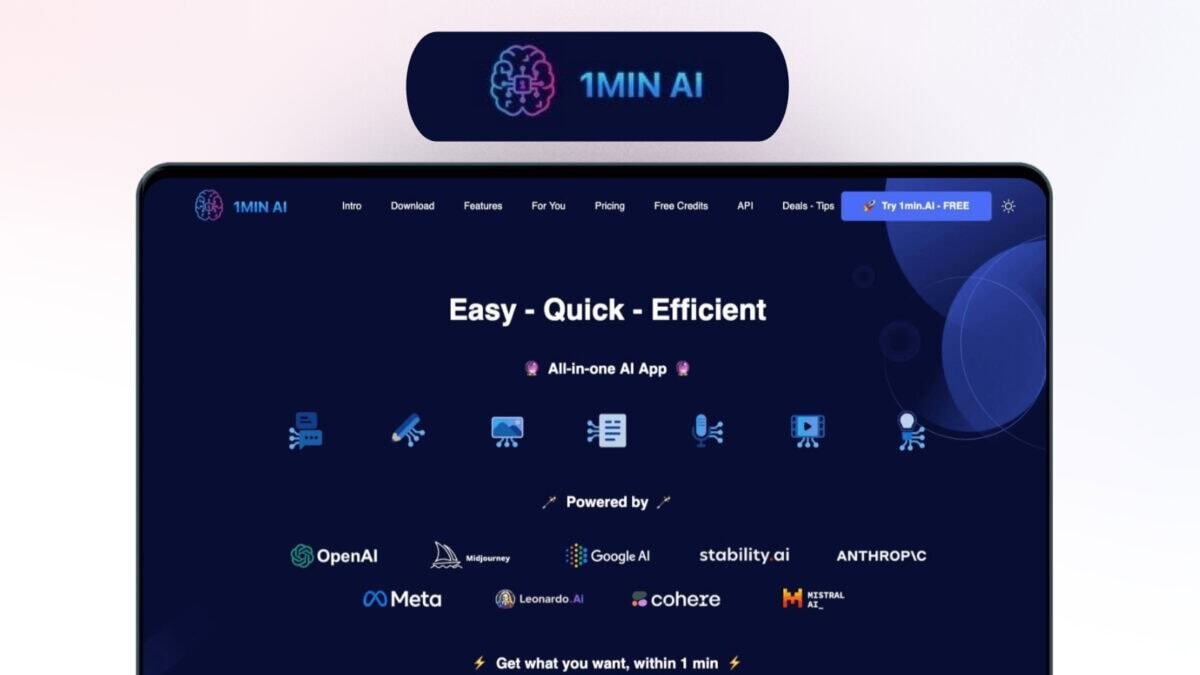 1minai-Lifetime-Deal-Image